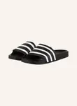 Мюли adilette Adidas, черный - фото
