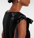 Топ с бантом Simone Rocha, черный - фото 5