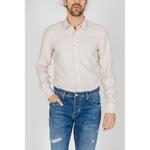 Бежевая вискозная рубашка Antony Morato - фото 5