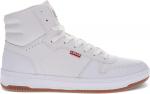 Мужские высокие кеды Levi's Drive, White/Gum - фото 6