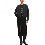 HERMES Свитер женский серый - фото