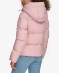 Женская стеганая куртка с капюшоном Puffer Levi's, розовый - фото 3