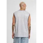 Футболка без рукавов Urban Classics Striped Mesh, белый - фото 2