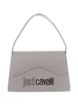 Сумка-шоппер с логотипом Just Cavalli, серый - фото