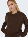 Свитер ONLY ONLHAZEL, темно-коричневый - фото 6