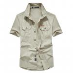 Мужская рубашка JEEP SPIRIT, хаки - фото 10