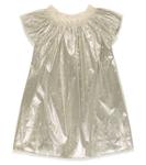 Платье Charlotte из тюля с пайетками Bonpoint, экрю - фото