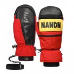 Nan En НАНДН Лыжные перчатки, Черный - фото 7