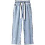 Джинсы Unisex Paddington Bears, черно-серые (утепленные, на флисе) - фото