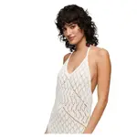 Платье Superdry Crochet Halter long, бежевый - фото 4