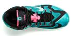 Кроссовки Nike LeBron 11 GS 'South Beach', бирюзовый - фото 4