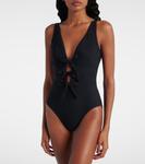 Купальник Lenora с бантом Karla Colletto, черный - фото 2