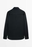 Куртка Massimo Dutti WITH CHEST POCKETS, Dark Blue - фото 6