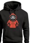 Толстовка Neverless Bear Hoodie, черный - фото 4