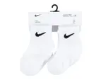 Носки Solid Kids' Quarter Ankle Socks - 6 Pack Nike, белый - фото 3