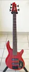 Бас-гитара Cort Artisan C5 Deluxe 5 струн - Candy Red - фото 2