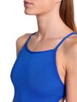 Купальник-бралетт ARENA Lace Back Solid, синий - фото 6