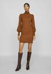 Платье-джемпер VILA, коричневый - фото 6