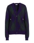 Кардиган Burberry, фиолетовый - фото