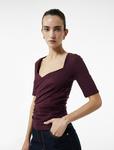 Блуза Koton, бордовый - фото 4