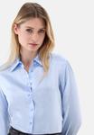 Блуза van Laack Button-down blouse, Blue - фото 4