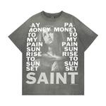 Футболка Saint Michael Stay Real Short-Sleeve Tee, черный - фото