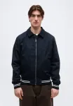 Куртка-Бомбер university2 Schott, Navy - фото 3