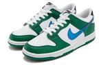 Мужские кроссовки для скейтбординга Nike Dunk, Green/White - фото 2