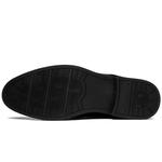 Мужские туфли FAPAI черные на низком каблуке - фото 6