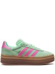 adidas кроссовки Gazelle Bold Pulse Mint Pink, зеленый - фото