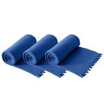 Флисовое одеяло wometo wave (3er-Set), синий - фото