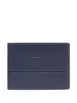 Кошелек с прострочкой Piquadro, синий - фото