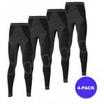 Брюки мужские Heatkeeper Thermo Basic 4-PACK черные HEAT KEEPER, цвет schwarz - фото