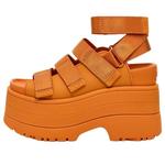 Сандалии (WMNS) UGG GoldenRise Platform Sandals 'Dark Apricot' - фото