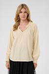 Блуза Cream, бежевый - фото 2