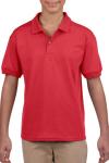 Рубашка поло из джерси DryBlend Gildan, красный - фото 4