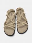 Pull&Bear Сандалии в бежевом цвете - фото 3