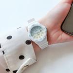 Часы CASIO Waterproof Sports White Analog, белый - фото 2