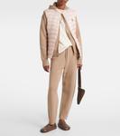 Пуховая жилетка Igens Moncler, Light Pink - фото 2