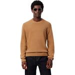 Свитшот с круглым вырезом LACOSTE, коричневый - фото 3