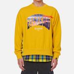 Толстовка унисекс Evisu, желтый - фото 7