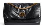 Сумка monaco medium chain bag 'black' Balenciaga, черный - фото 2