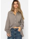 Блузка SASSYCLASSY, серо-коричневый - фото 3