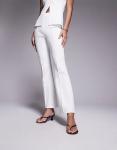 Брюки-клеш ASOS DESIGN цвета слоновой кости - фото 4
