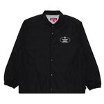 Куртка Supreme Crest Coaches Jacket, Black - фото