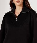 Толстовка Pinko Regular Fit, черный - фото 4