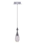 Мини-Подвесной светильник Dior 1 light Cwi Lighting, chrome - фото