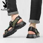 Пляжные сандалии мужские Playboy, черный - фото 6