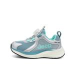 Детские беговые кроссовки Kids' Jeep, серебристо-синий - фото