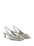 Giuseppe Zanotti туфли Cyprienne 50, серебристый - фото 2